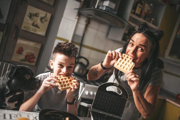 Jakie powinno być ciasto na gofry żeby były puszyste?