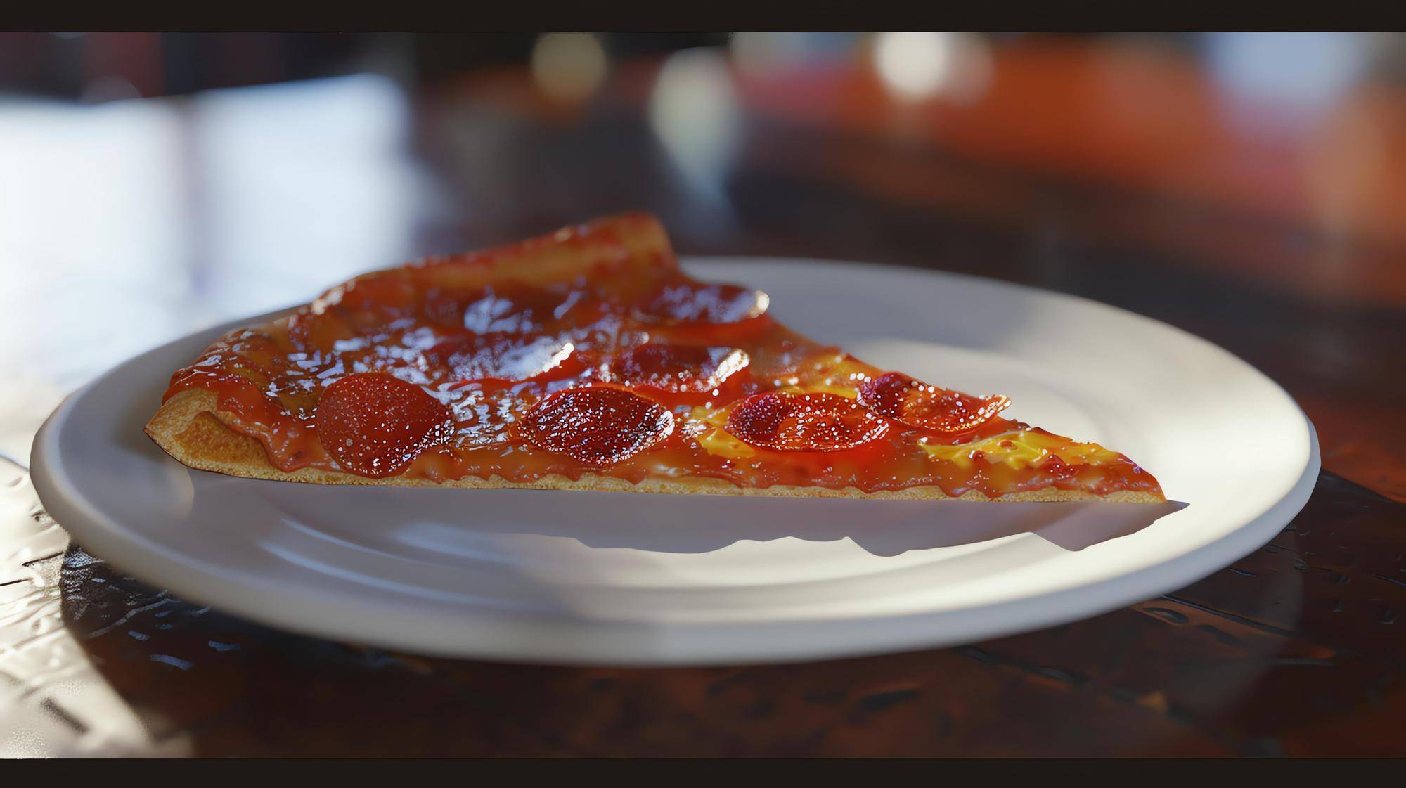 Ile kalorii ma kawałek pizzy pepperoni?